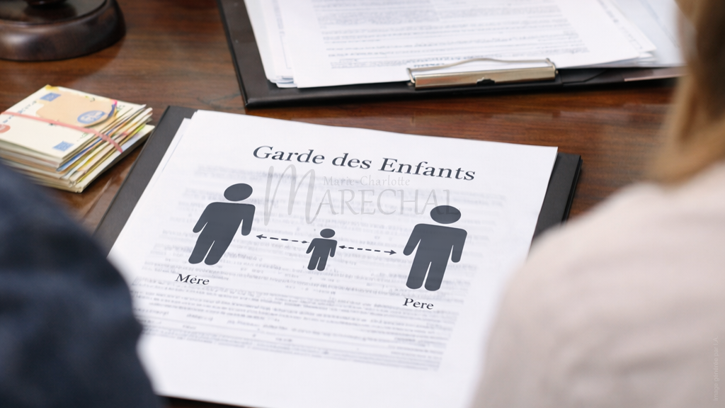 Procédure de garde des enfants dans le cas d'un divorce à Béziers avec une avocate