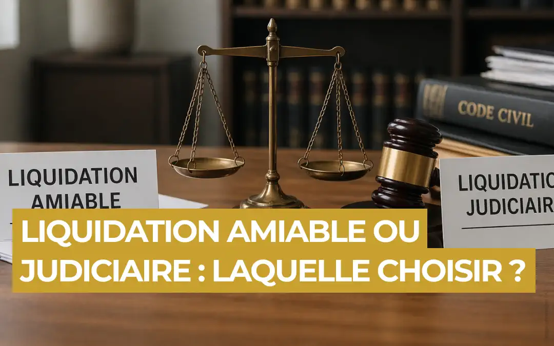 Bureau d'avocat avec le choix entre liquidation amiable et judiciaire à Béziers