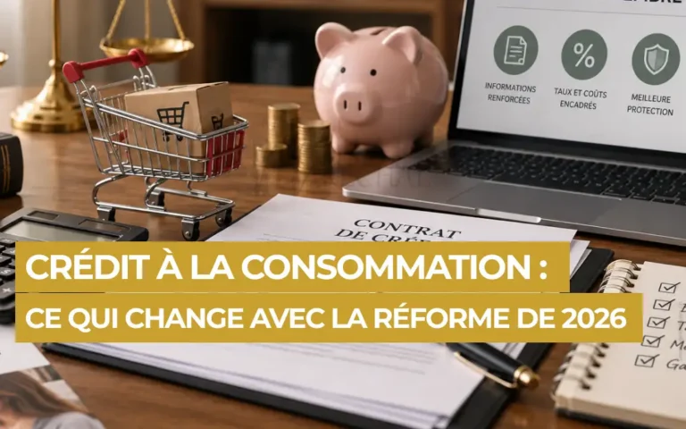 Bureau de l'avocate Maitre Maréchal pour défendre un emprunteur suite à un crédit à la consommation en 2026